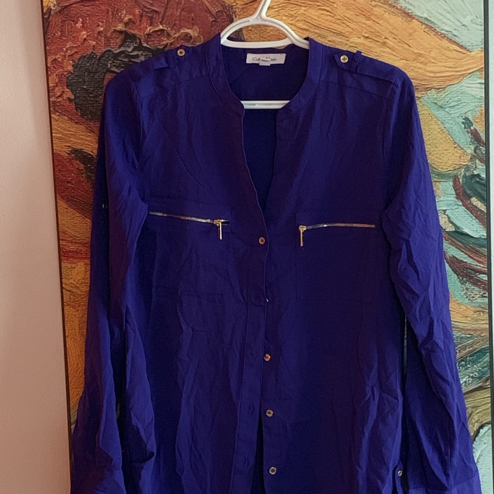 Blue blouse